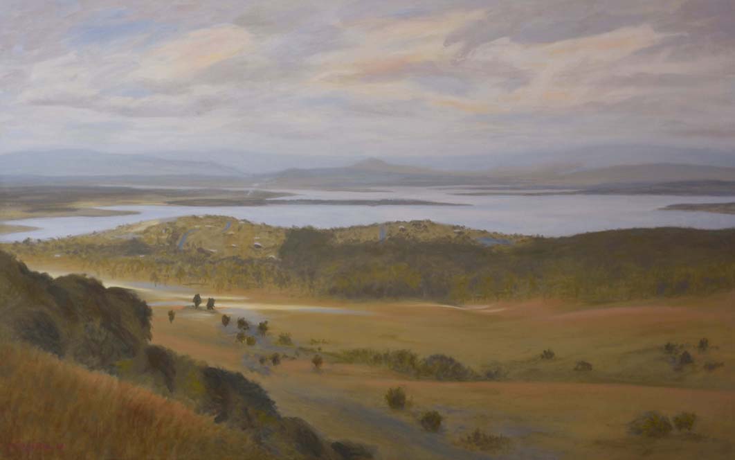 Somerset Dam 76x121cm $1000